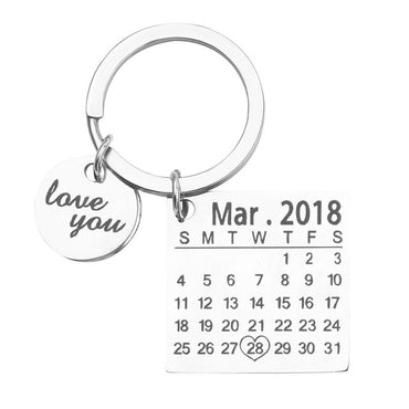 Llavero Calendario Personalizado